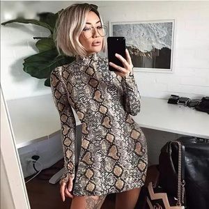 Snakeskin Dress
